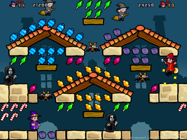 Screenshot du jeu Bonbon Quest - Village d'Artemus