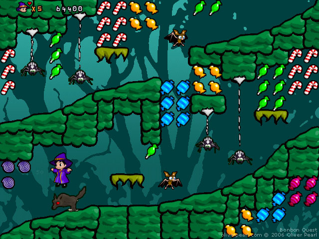 Screenshot du jeu Bonbon Quest - Forêt maudite