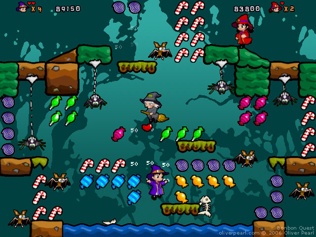 Screenshot du jeu Bonbon Quest - Forêt maudite