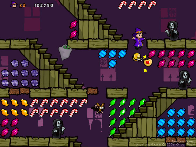 Screenshot du jeu Bonbon Quest - Manoir hanté