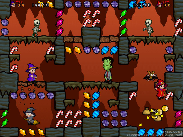 Screenshot du jeu Bonbon Quest - Grottes maléfiques