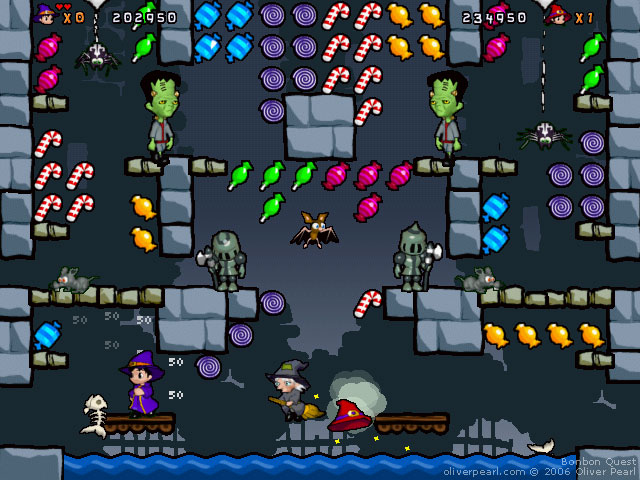 Screenshot du jeu Bonbon Quest - Château sombre