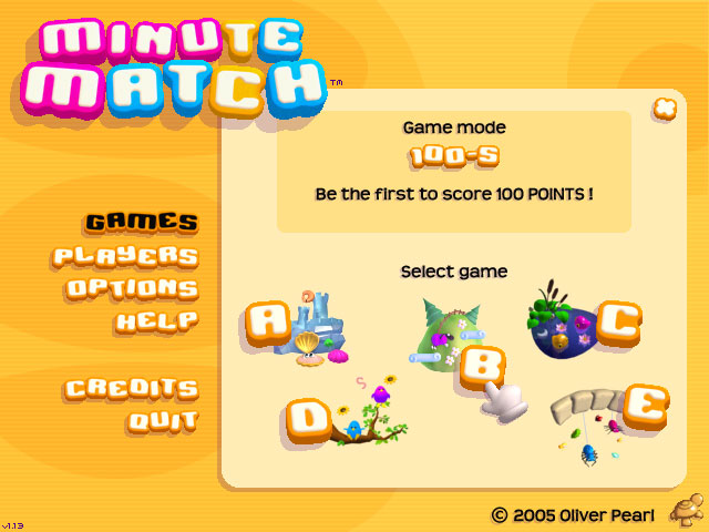 MinuteMatch - Interface